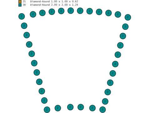 Spade necklace Modello di stampa 3D