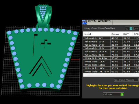 Spade necklace 3D Print Model