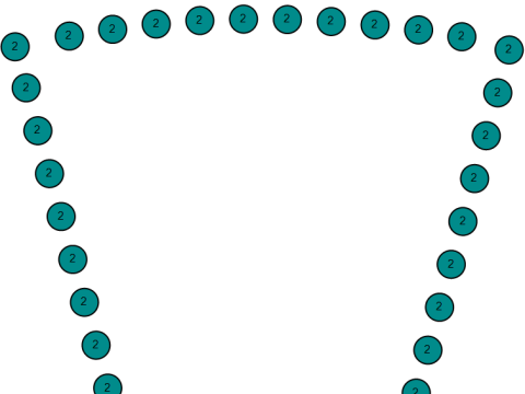 Arabic calligraphy pendant 3D 프린트 모델
