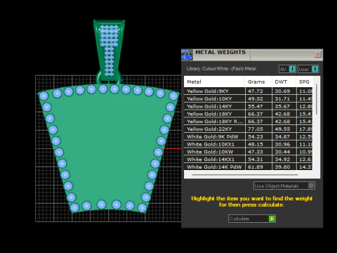 Muslim gold pendant 3D Print Model
