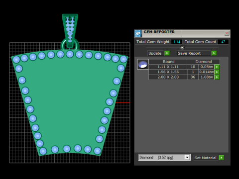 Initial pendant Modello di stampa 3D