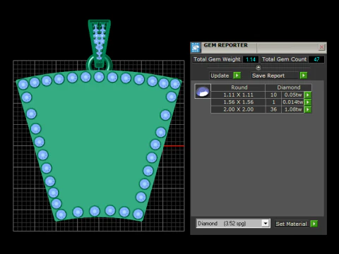 Initial pendant 3D Print Model