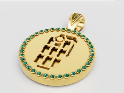 Grenade pendant 3D Принт Модель