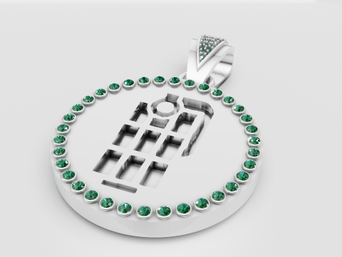 Grenade pendant 3D Принт Модель