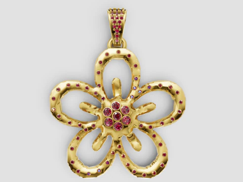 Pingente borboleta Modelo de Impressão 3D