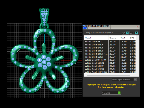 Butterfly pendant 3D Print Model