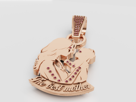 Mother pendant Model do druku 3D