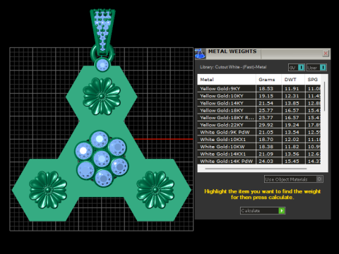 Floral cross pendant Model do druku 3D