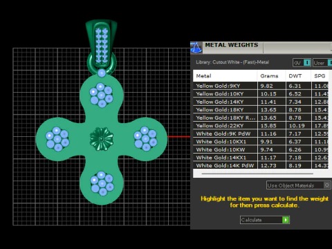 Clover pendant 3D Print Model