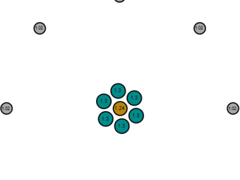 Gold floral pendant 3D Print Model