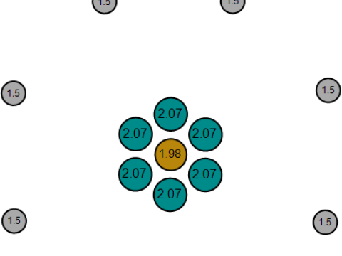 Gold floral pendant 3D Print Model