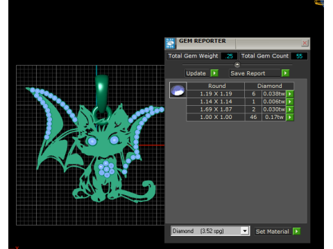 Bat cat pendant 3Dプリントモデル