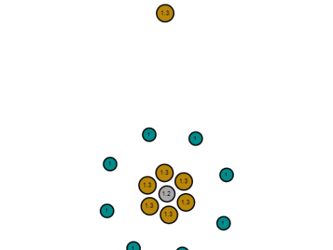 Gold floral pendant 3D Print Model