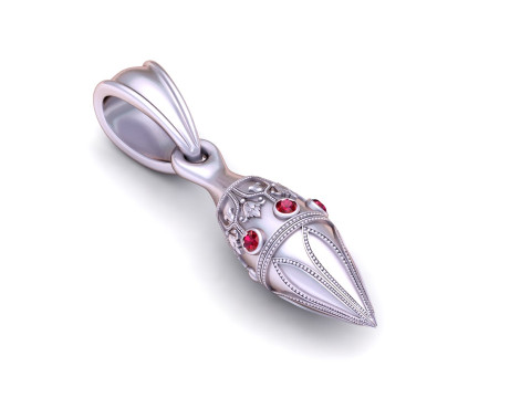 Gold pendant 3D 打印模型