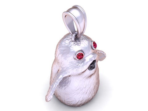 Gold creature pendant 3D 打印模型
