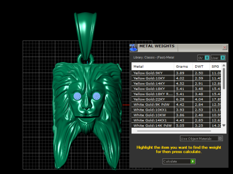 Gold tribal pendant 3D printable model 3D Baskı Modeli