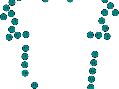 सोने की पत्ती का लटकन 3D प्रिंट मॉडल