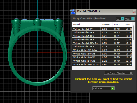 Gold mens statement ring 3D Baskı Modeli
