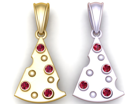 Triangular pendant 3D 打印模型