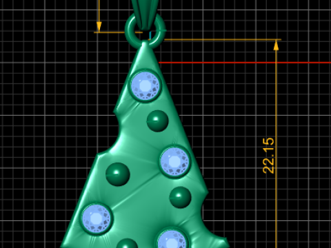 Triangular pendant 3D 打印模型