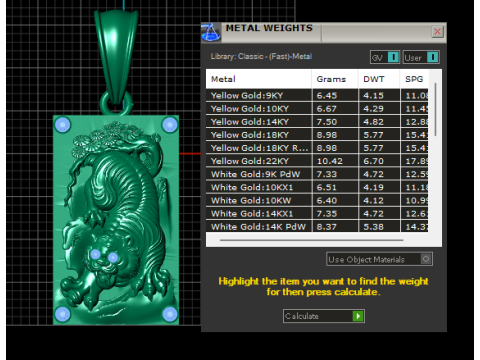 Tiger pendant 3D Принт Модель