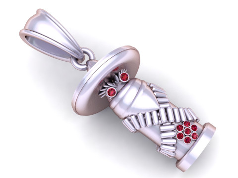 ARMY SOLDIER PENDANT 3D Print Model