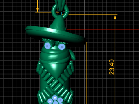 ARMY SOLDIER PENDANT 3D Print Model