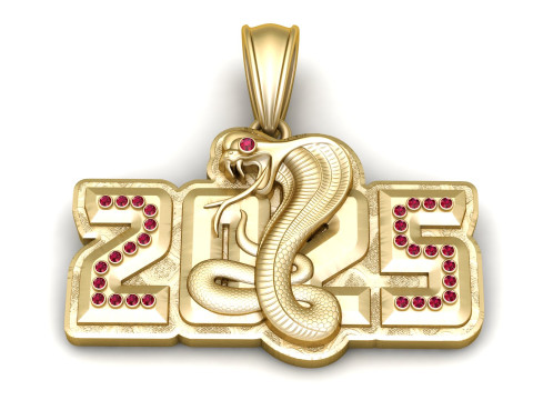 2025 Cobra Pendant 3D Druckmodell