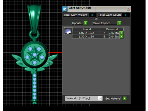 Gold key pendant 3D Принт Модель