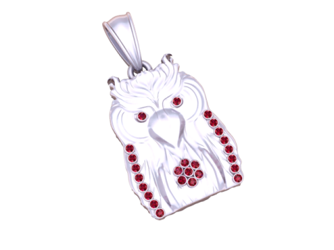 Dangerous owl pendant 3D Print Model
