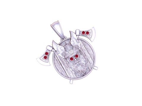 Gold face pendant 3D प्रिंट मॉडल