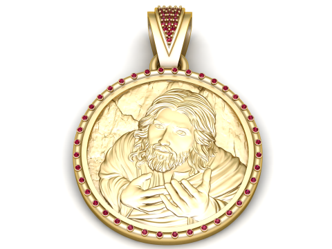 Religious pendant 3D Принт Модель