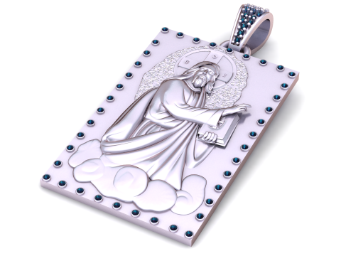 Boy gold pendant Modelo de Impressão 3D