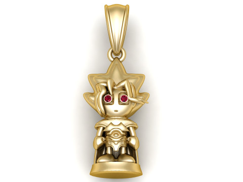 Anime Hero Pendant Modelo de impresión 3D