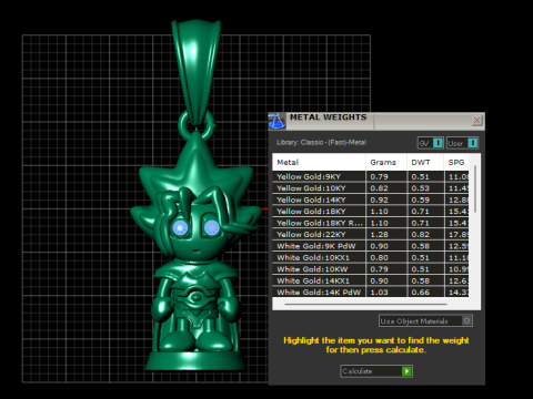 Anime Hero Pendant 3D 打印模型