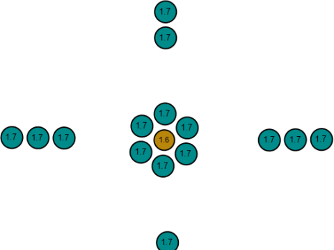 스타 골드 펜던트 3D 프린트 모델