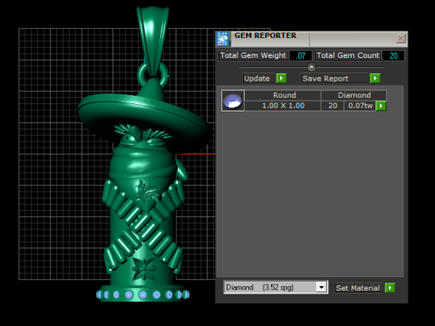 GOLD ARMY SOLDIER PENDANT Modelo de impresión 3D