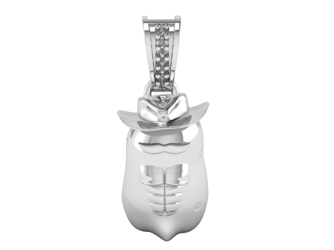 Western Spud Pendant Model do druku 3D
