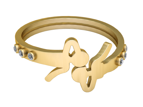 Luxe Blossom Rings Modello di stampa 3D