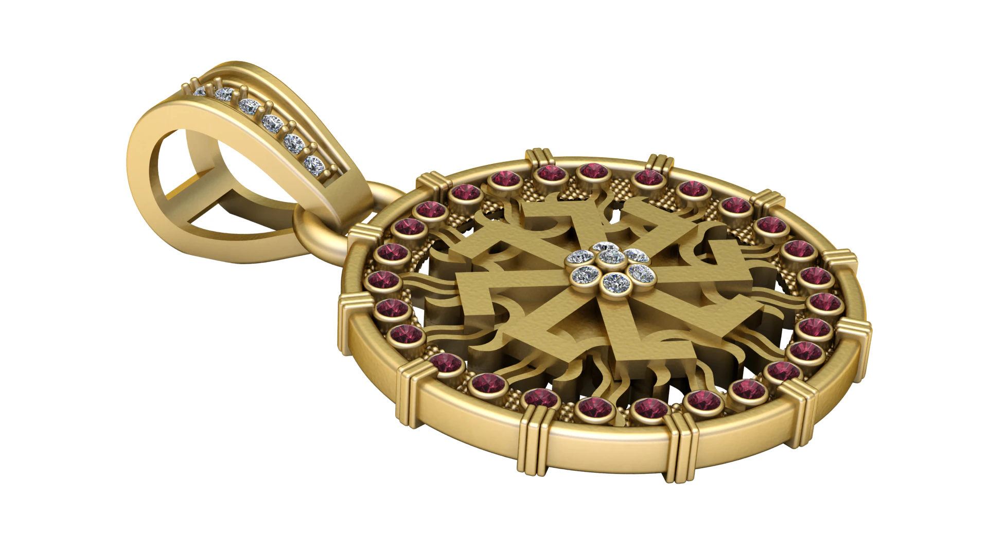 Timeless Elegance Pendant 3D Print Model .c4d .max .obj .3ds .fbx .stl .blend