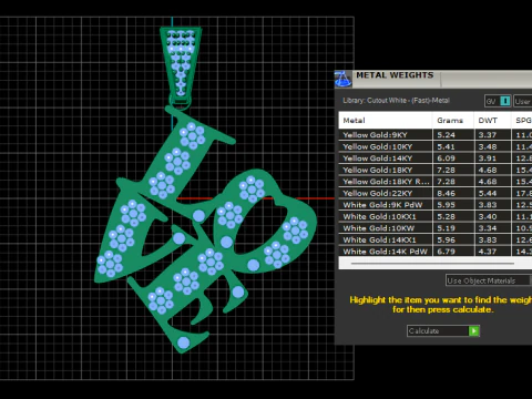 Love Spark Pendant 3D Print Model