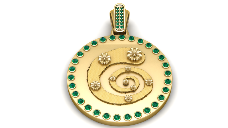 Вічний цвіт 3D Принт Модель .c4d .max .obj .3ds .fbx .stl .blend 