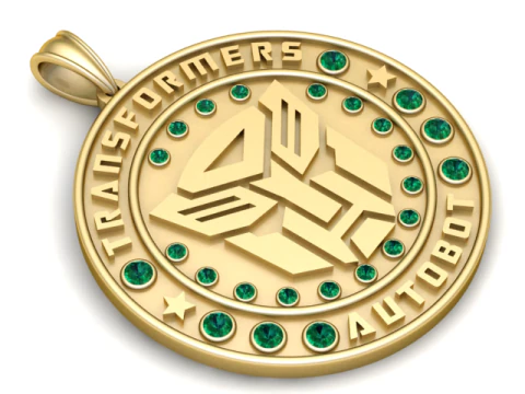 Autobot Legend Pendant 3D Print Model