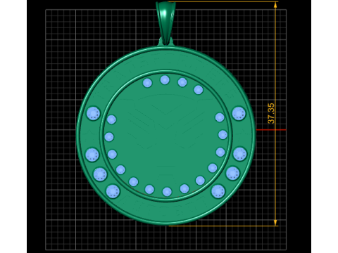 Autobot Legend Pendant 3D Baskı Modeli