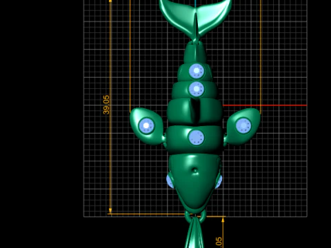 Bat Pendant 3D Print Model