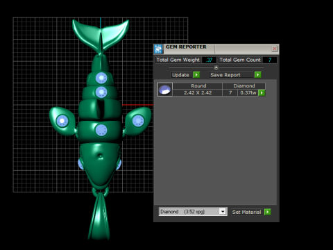 Bat Pendant 3Dプリントモデル
