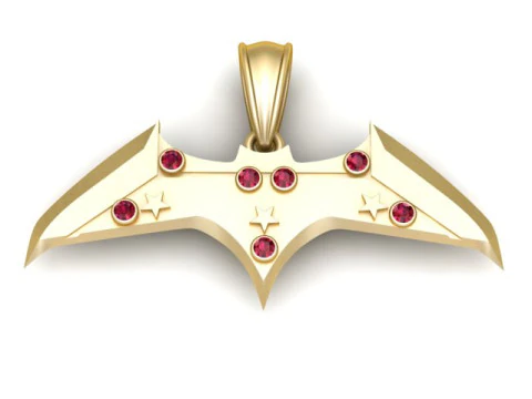 황소 펜던트 3D 프린트 모델