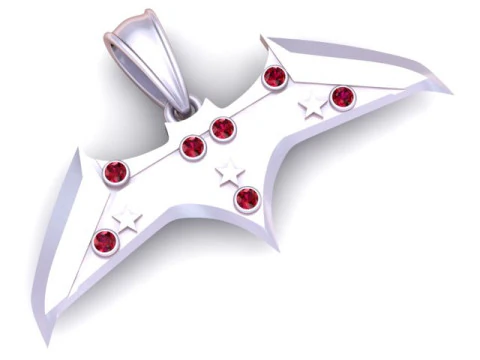 Bull Pendant 3D Print Model