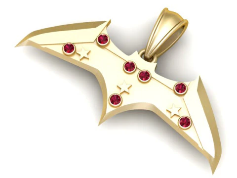Bull Pendant 3D Print Model
