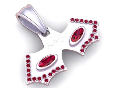 Bat Wing Pendant 3D Print Model